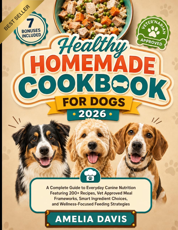Healthy Homemade Cookbook for Dogs 2026: a Complete Guide to Everyday Canine Nut