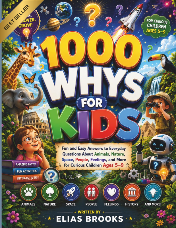 1000 WHYS for KIDS: Fun and Easy Answers to Everyday Questions about Animals, Na