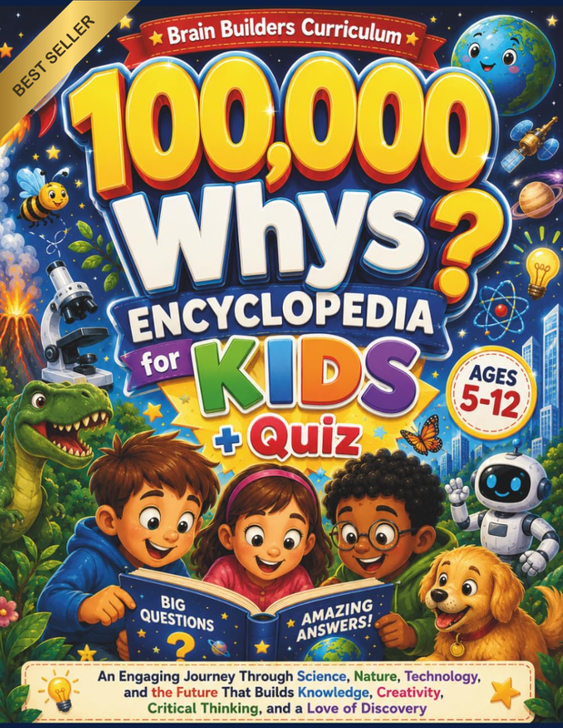 100,000 Whys Encyclopedia for Kids: an Engaging Journey through Science, Nature,