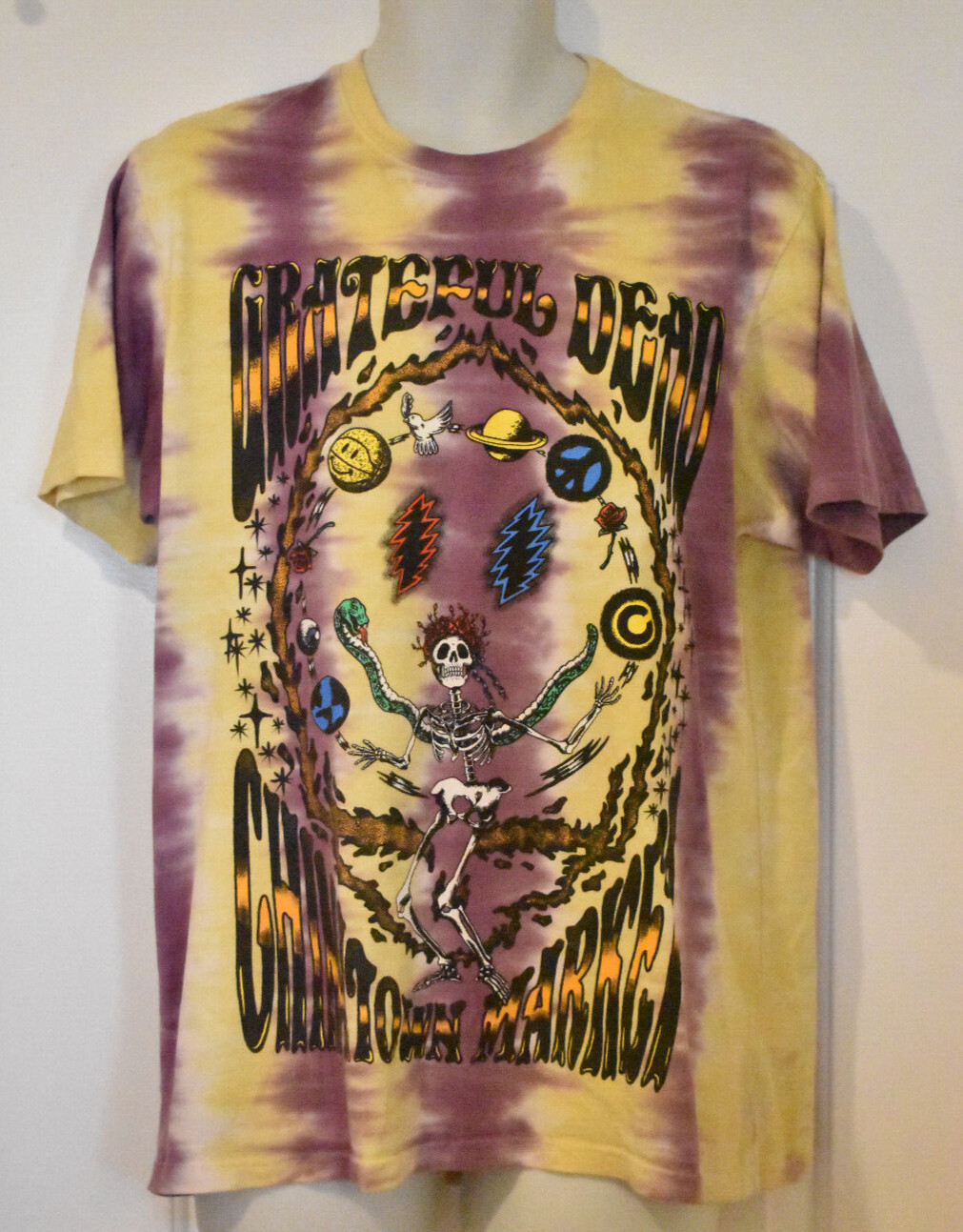 Malbon■[JeJu Exclusive] DYING T-shirt■送料込 Genuine Malbon Golf [JeJu Exclusive] Dying Artwork Pique
