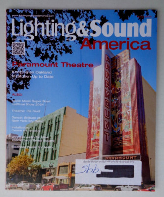 LIGHTING & SOUND AMERICA March 2024 Usher Super Bowl halftime Show and Las Vegas