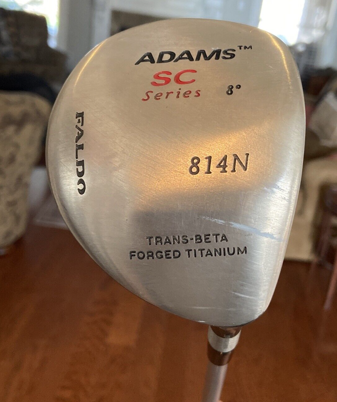 Adams SC Series 814N Faldo Driver ⛳ RH 8 Degree Loft Stiff