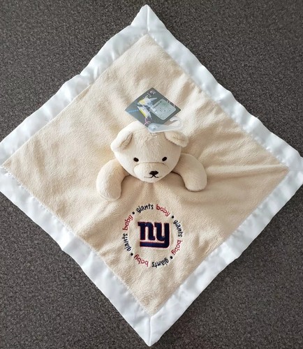 Baby Fanatic Baby Fanatic White New York Giants Security Blanket Bear Toddler Sp