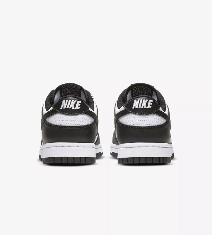 Nike Dunk Low Retro White Black Panda GS Classic Sneakers Nike Dunk Low Retro White Black Panda GS Classic Sneakers