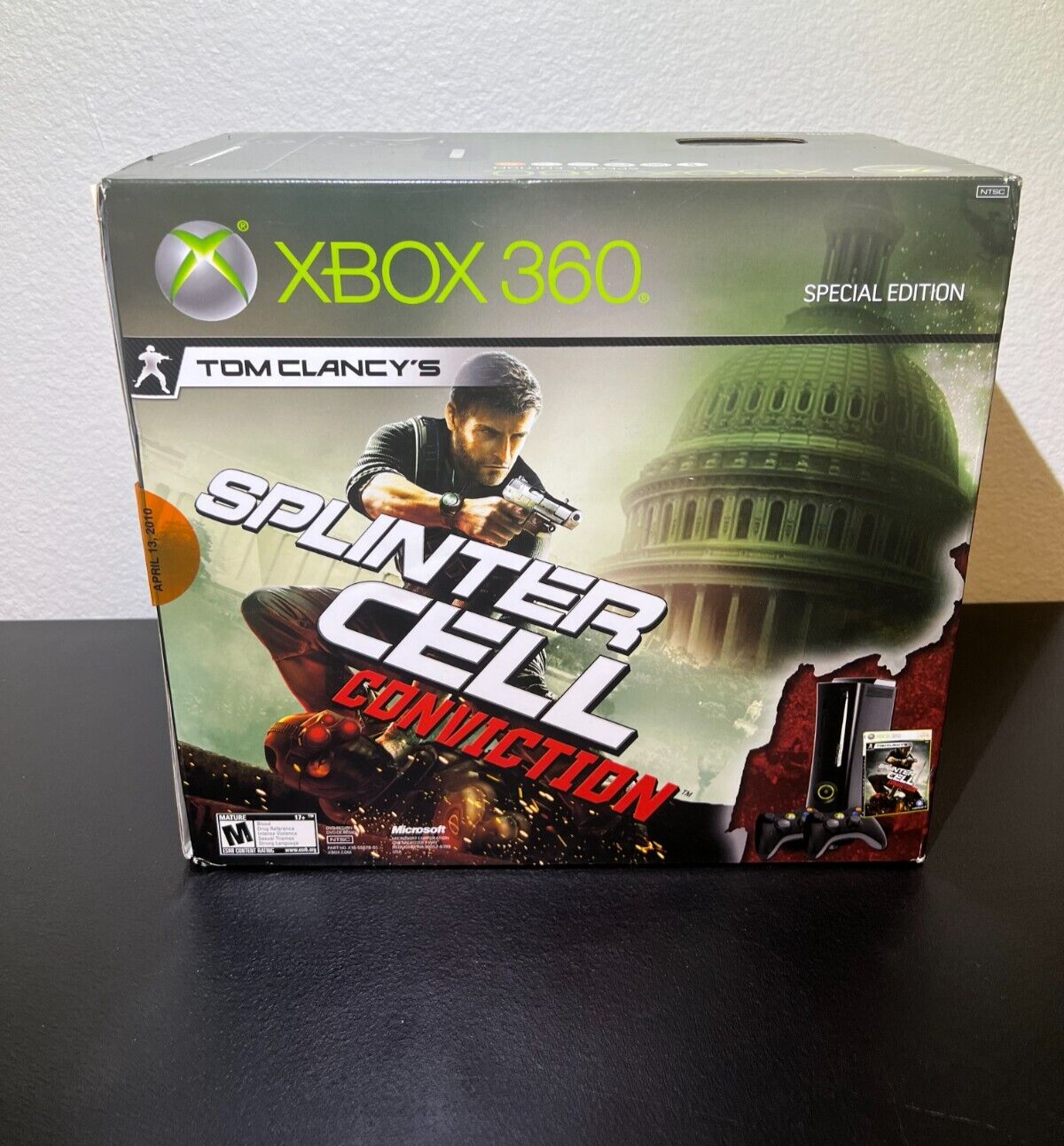 Microsoft Xbox 360 Elite Console Splinter Cell Conviction
