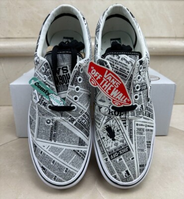 Mens Size 10.5 - Vans X Harry Potter - Daily Prophet Newspaper Comfycush Era 