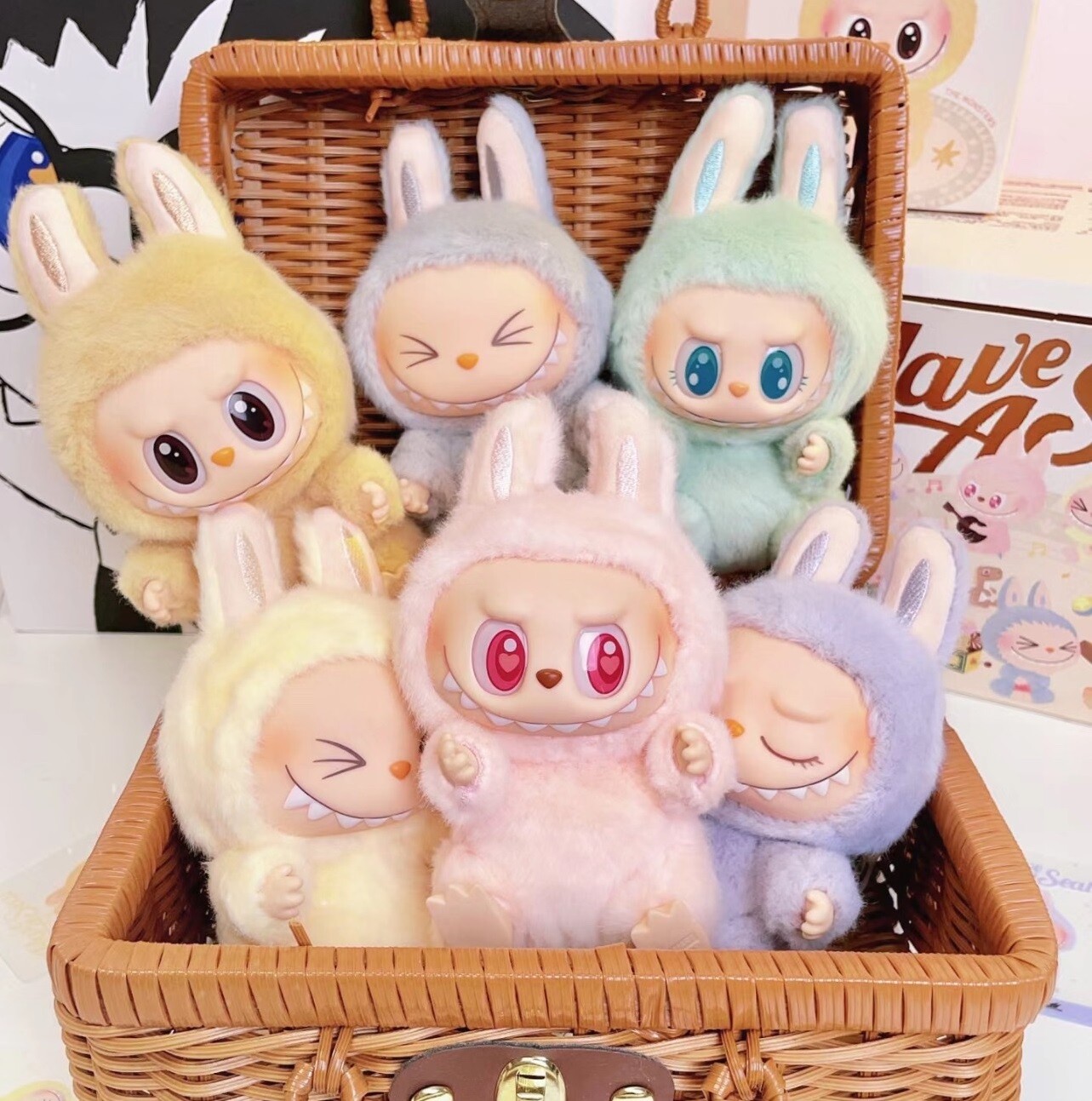 2025 New POP MART Labubu The Monsters Have A Seat Plush Doll 2025 New POP MART Labubu The Monsters Have A Seat Plush Doll