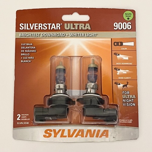 Sylvania 9006 SilverStar ULTRA High Performance Headlight Pair Set 2 Bulbs