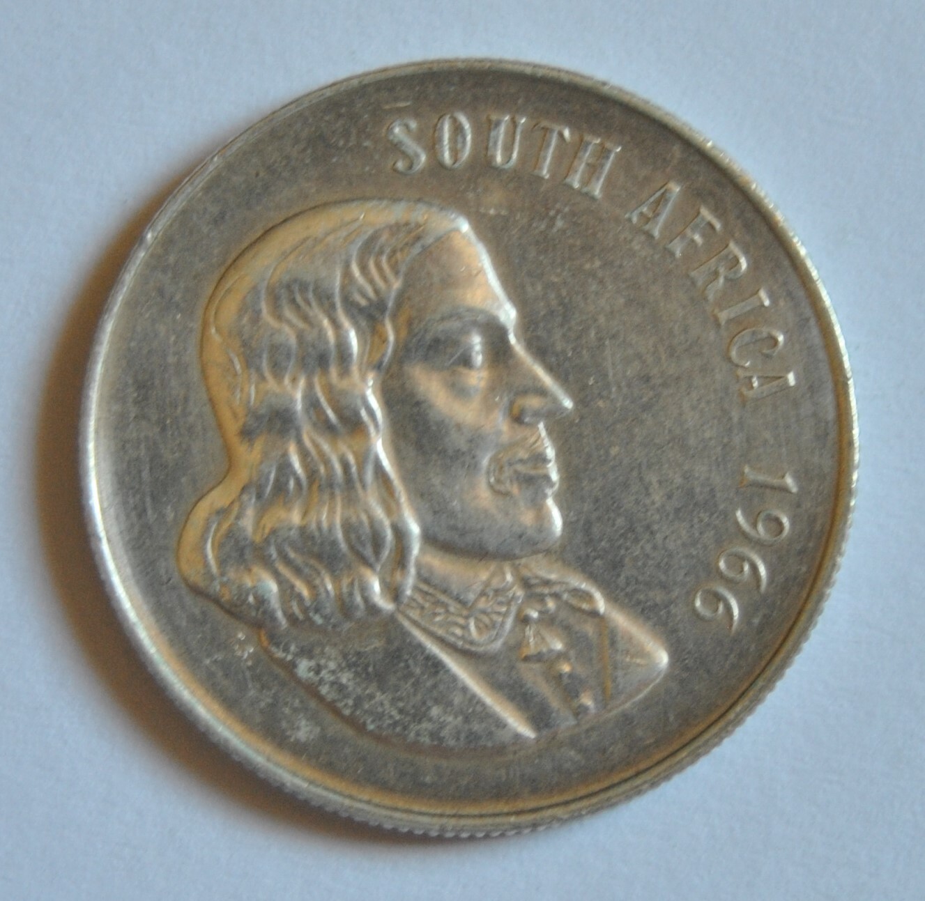 SOUTH AFRICA . 1 RAND 1966 . SILVER | eBay
