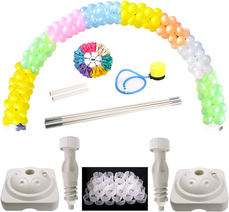 Large Balloon Arches Solutions 12FT Tall & 17Ft Wide Adjustable Wide Luxury Alum