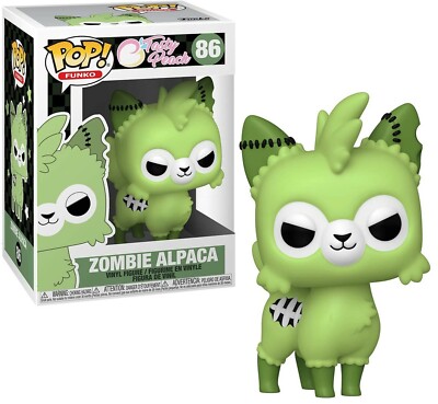 Funko Tasty Peach POP! Zombie Alpaca Vinyl Figure #86 [Green] | eBay