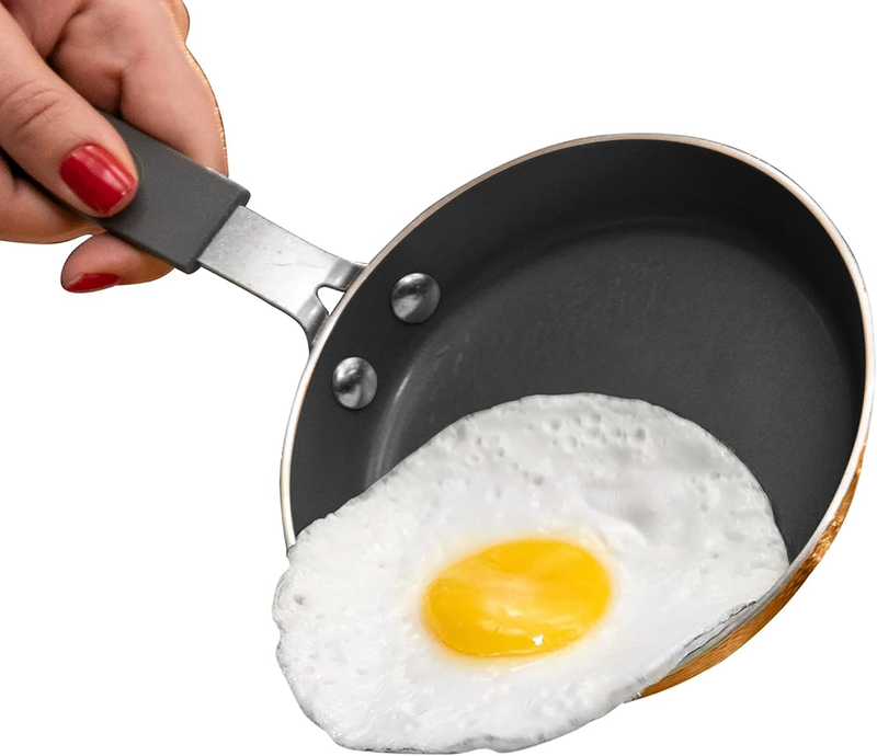 & Omelet Pan – 5.5” Single Serve Egg Frying Pan Nonstick/s