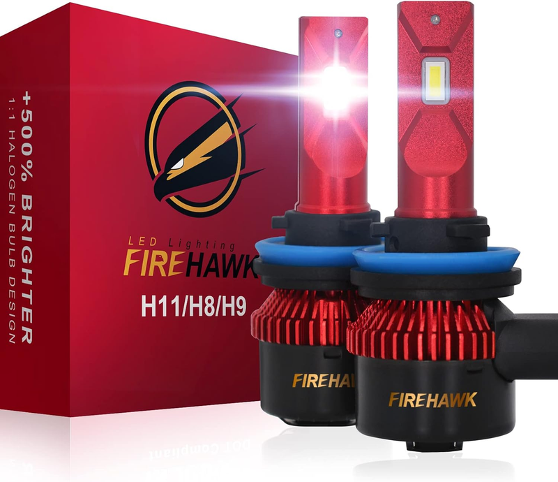 2025 New H11/H8/H9/H16 LED Headlight Bulbs 30000LM Japanese Chips, 500% Brighter