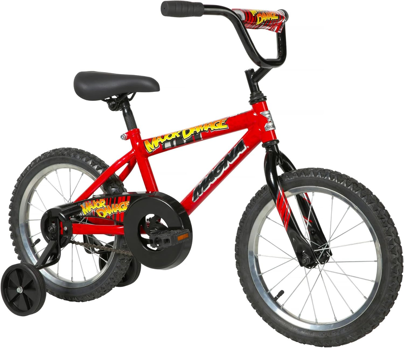 Major Damage Bike, 12-20-Inch Wheels, Boys Ages 3-10 Years