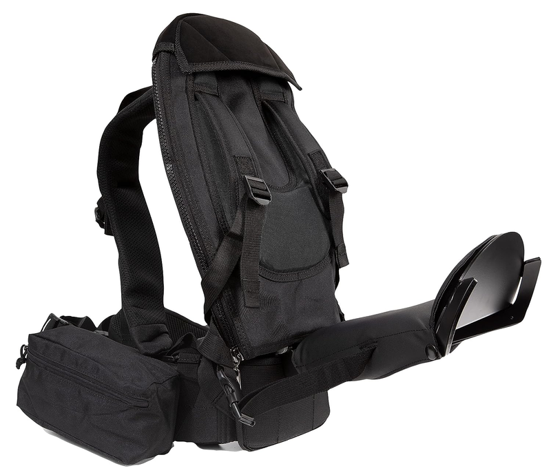 Child Carrier with Seat & Stirrups - Hiking Travel Backpack Carrier for Toddlers