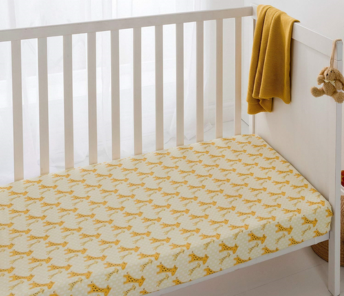 Cuddles & Cribs 2 Pack GOTS Certified Organic Cotton Fitted Crib Sheet –