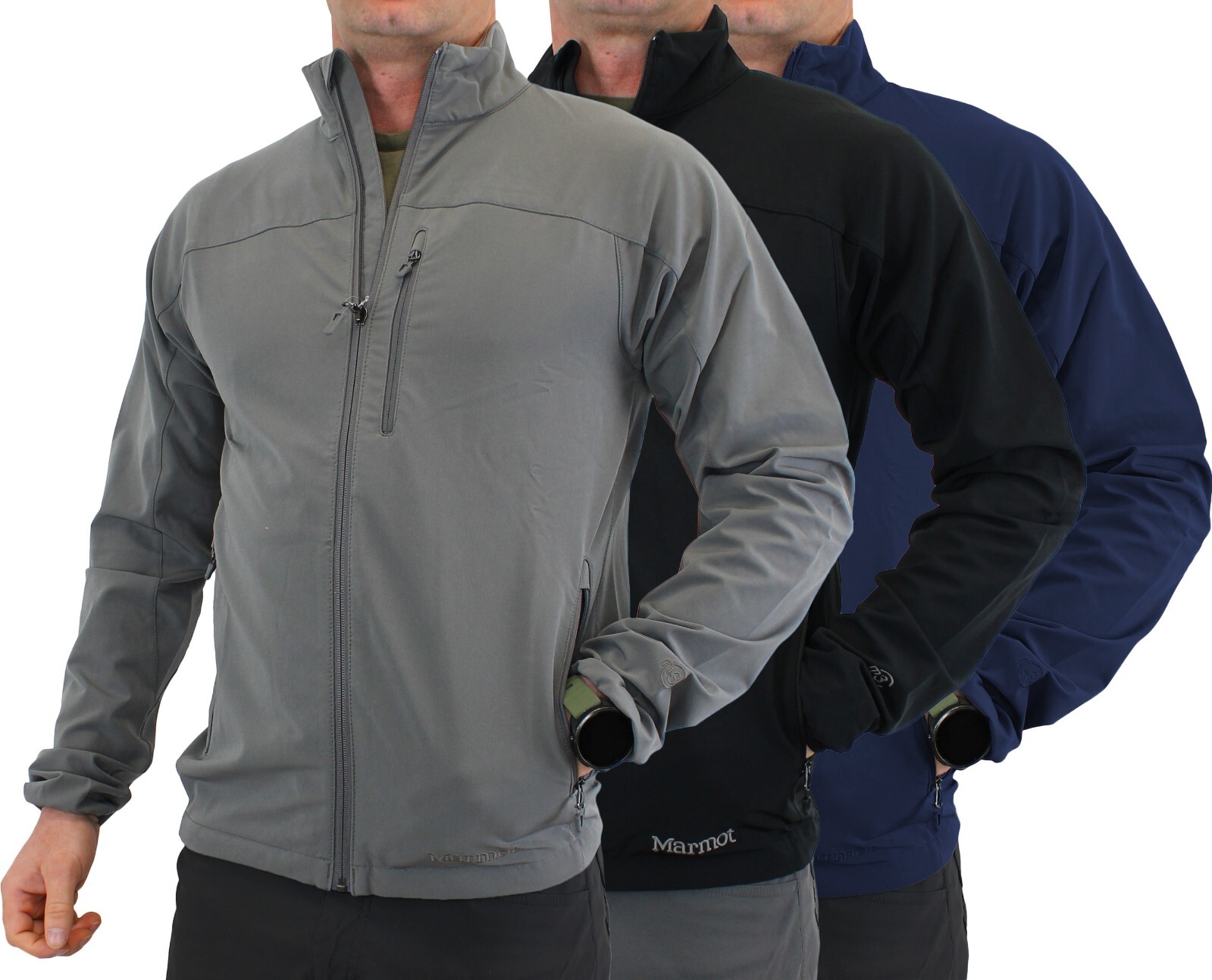 Men's Marmot Tempo Jacket Breathable Water Resistant Windproof Soft-Shell $100