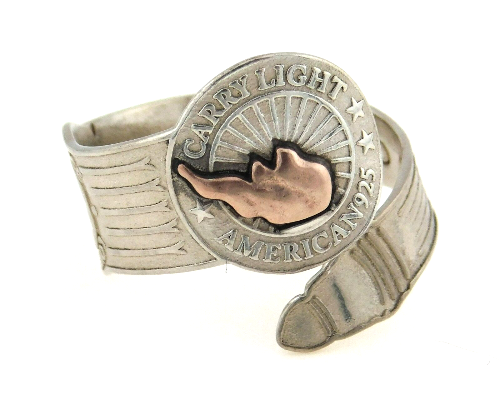 [ LMC ]★LMC X AVIREX MILITARY SILVER RING LMC x AVIREX MILITARY SILVER RING silver | KRAZZY
