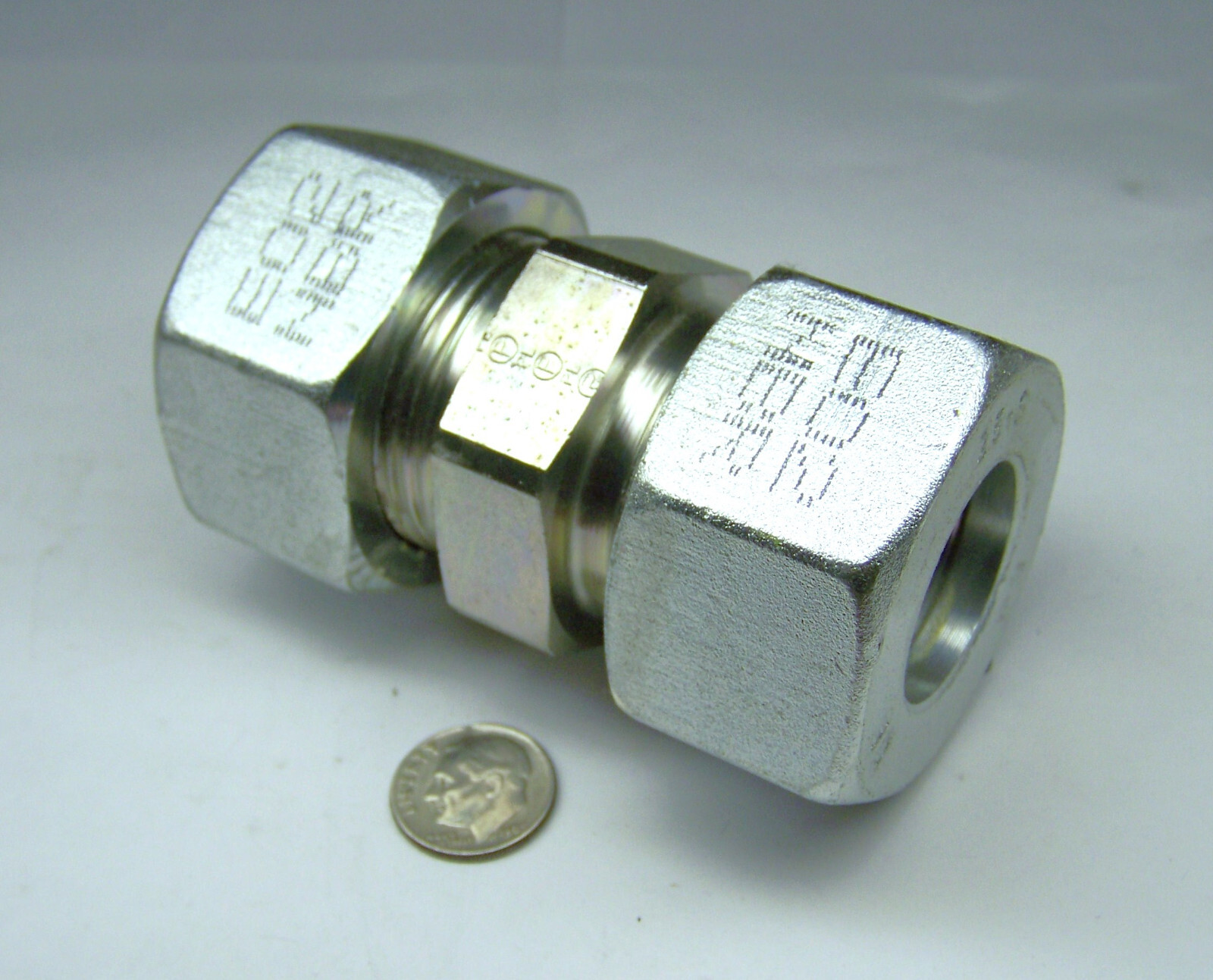 トップス ATTACHMENT double zip parker size 2 Bridgeport 601-DC2 Duplex Connector for AC/MC 3/8