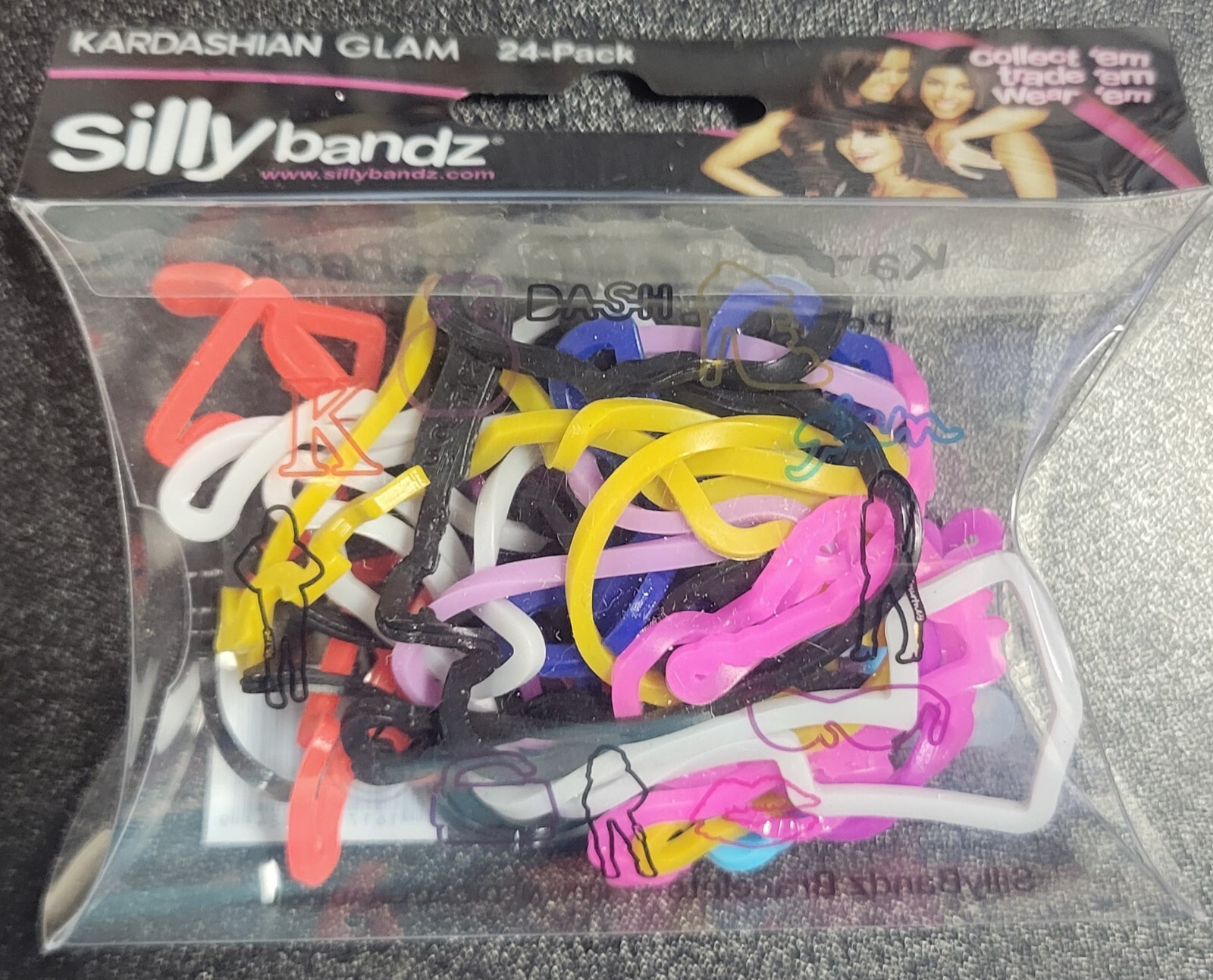 Kardashian Silly Bandz Elastic Bracelets Kim Khloe Kourtney Kardashian Silly Bandz Elastic Bracelets Kim Khloe Kourtney