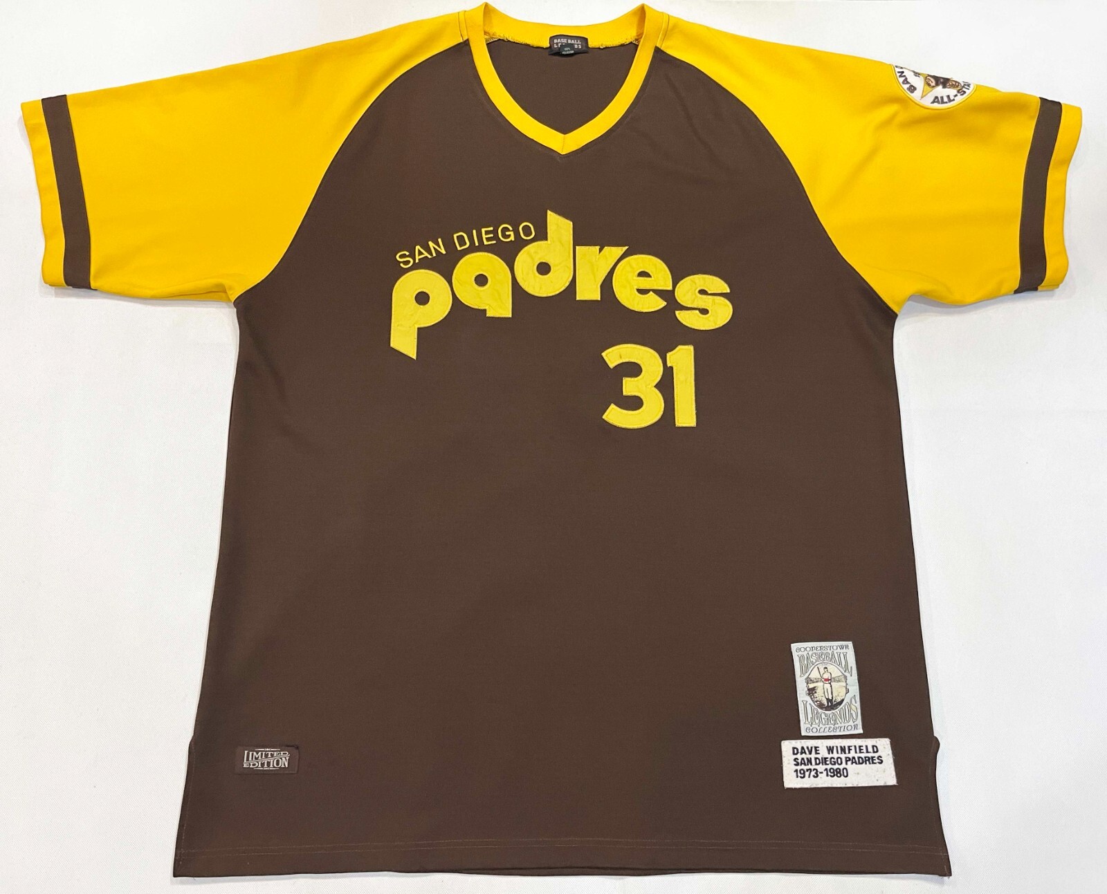 San Diego Padres スタジャン　L Men's San Diego Padres Profile Charcoal Big & Tall Pop