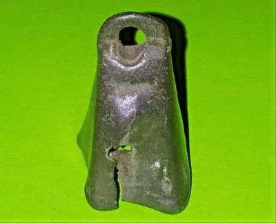 Ancient ROMAN BELL 100 AD pendant good patina old noise tool artifact antique G