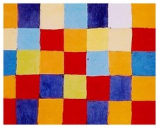 Modern Paul Klee Farbtafel Color Chart Counted Cross ...