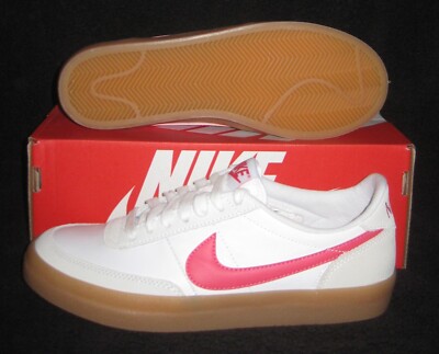 NIKE KILLSHOT 2 SNEAKERS WOMEN'S SIZE 8 WHITE ASTER PINK GUM HJ7339 133 NIB