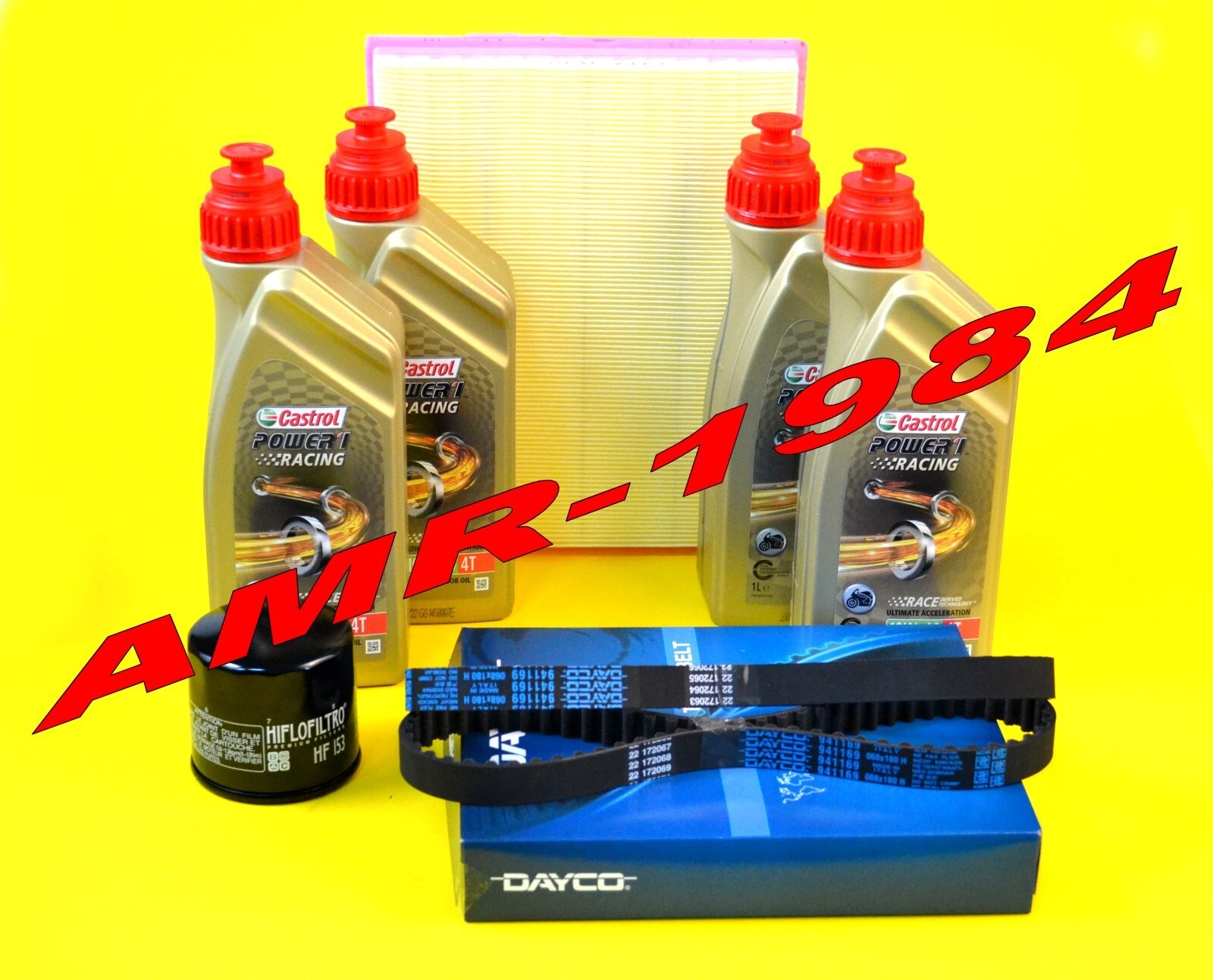 CINGHIE DISTRIBUZIONE DUCATI Monster 600 620 695 Dayco OLIO + FILTRI OLIO ARIA