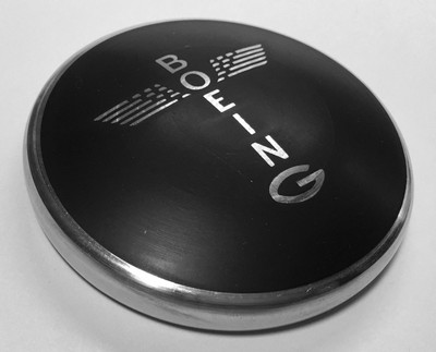 Early Boeing Totem-Style Aftermarket Aluminum Control Yoke Hub, B-17  CYH-0125