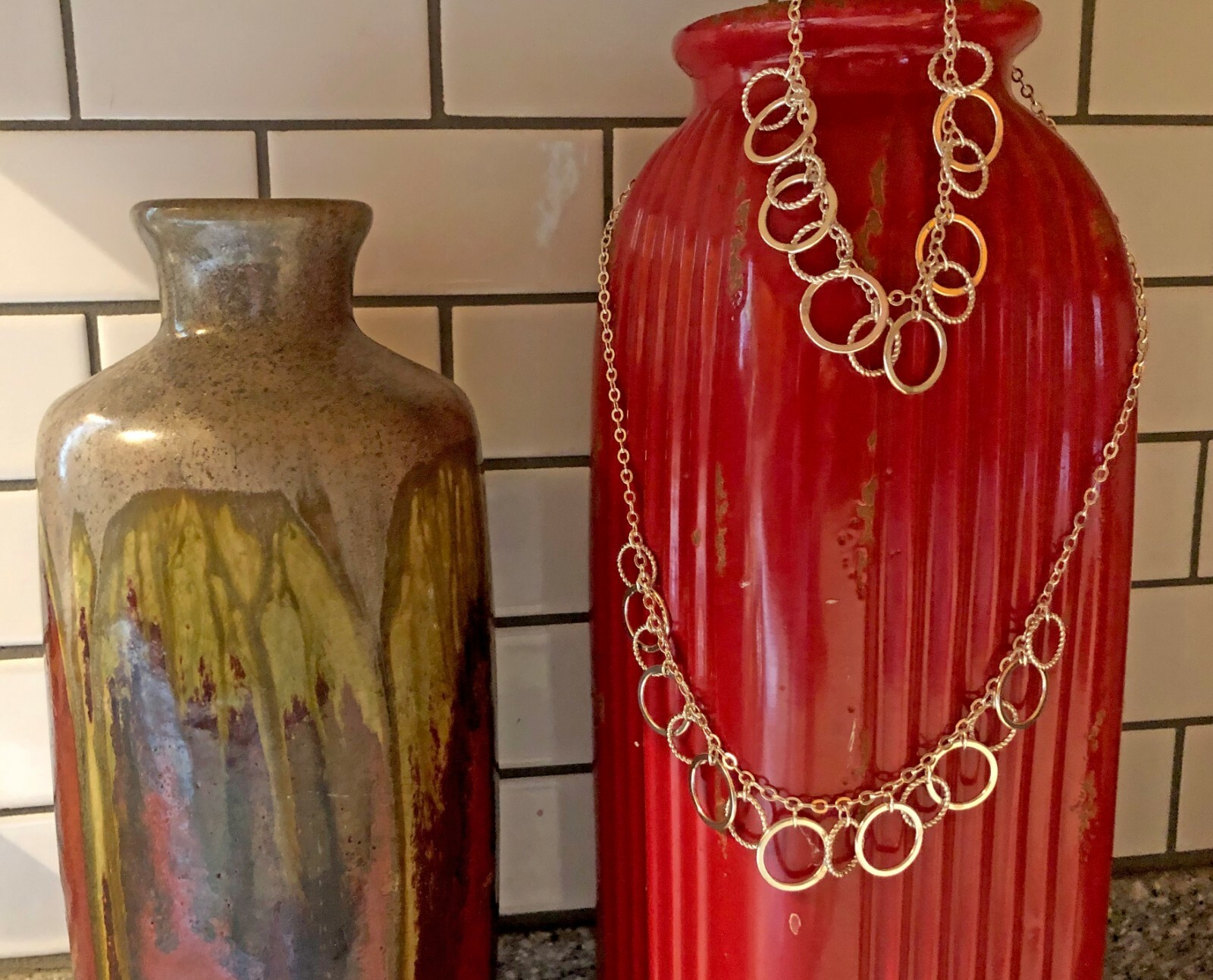 Sterling Silver necklace & bracelet set GREAT GRADUATION GIFT!