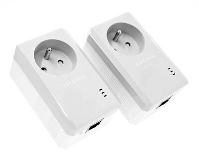 2x TP-Link TL-PA4015P AV500 Nano Powerline Netzwerkadapter 2er Set