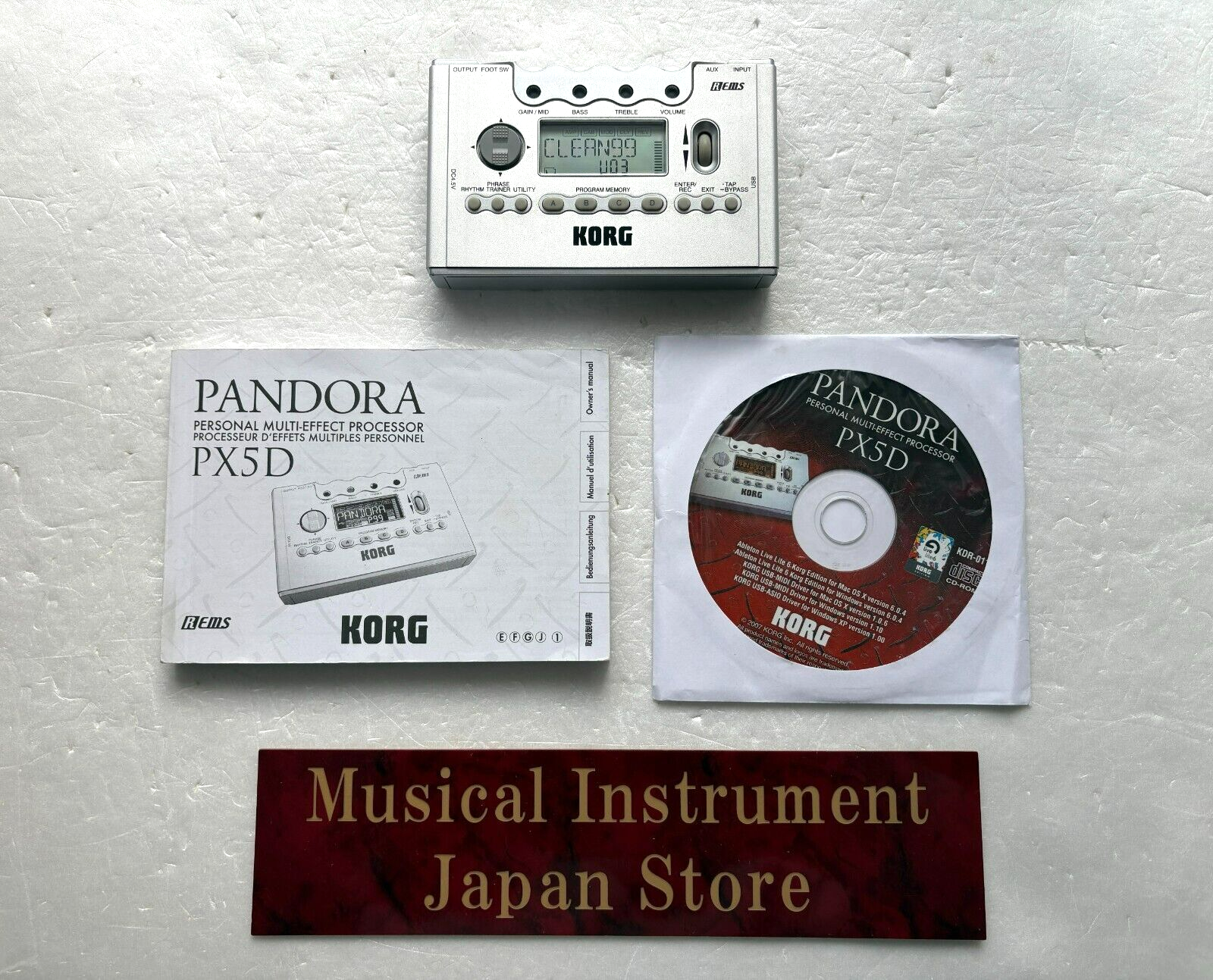 Korg PX5D Guitar Multi Effect Processor Used from Japan | eBay