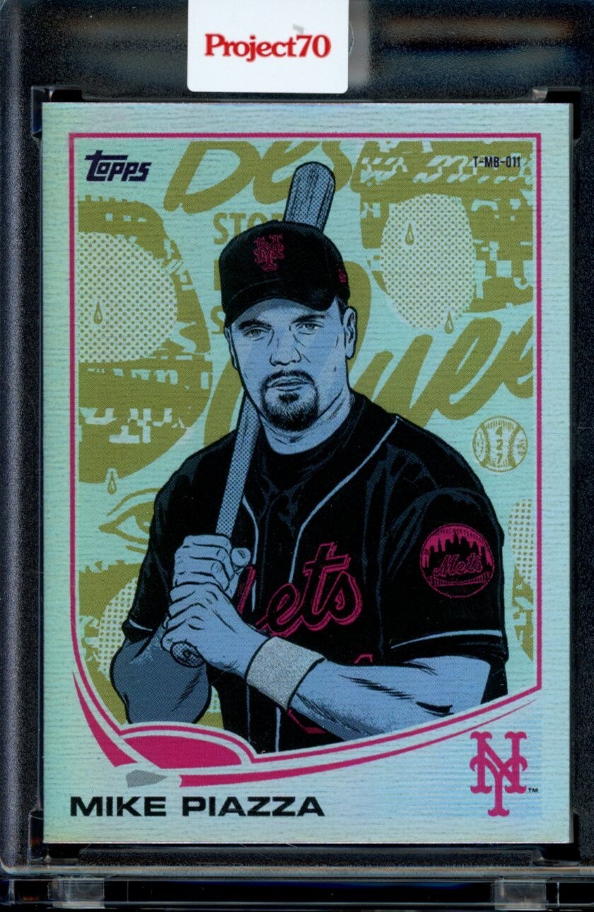 piazza １ 2021 Topps Project 70 Card #479 Mike Piazza Morning Breath