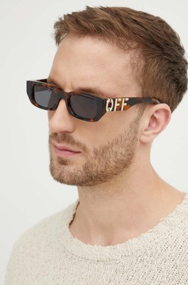 OFF-WHITE OFF-WHITE OERI124S24PLA0016007 FILLMORE HAVANA SUNGLASSES
