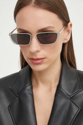 Pre-owned Off-white Oeri119s24met0017207 Richfield Silver Sunglasses