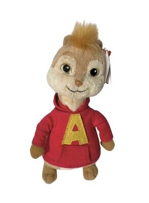 Ty Beanie Baby 2012 Alvin and the Chipmunks ALVIN Retired Plush NEW With Tags
