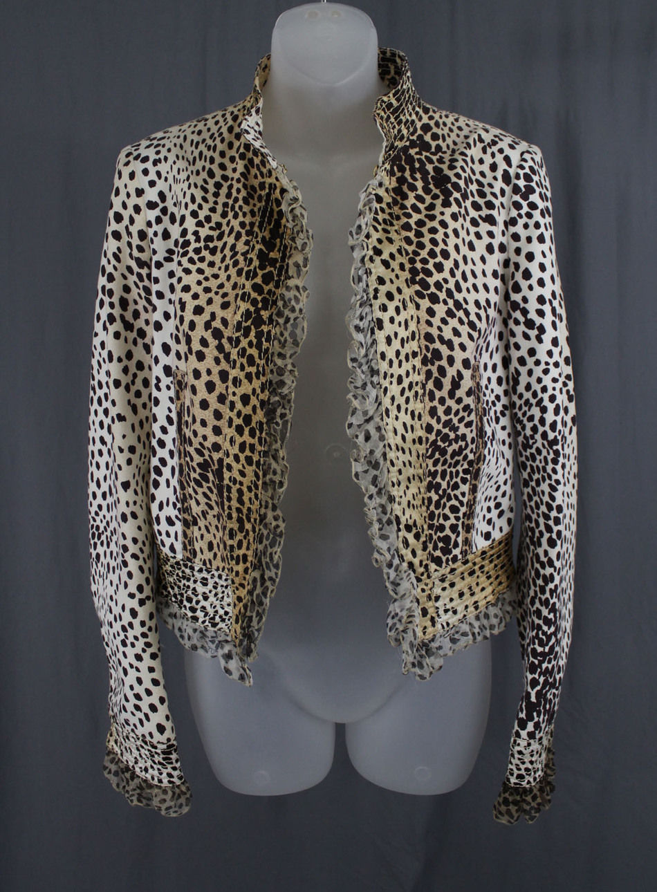 Roberto Cavalli Animal Print Coats, Jackets & Vests for Women