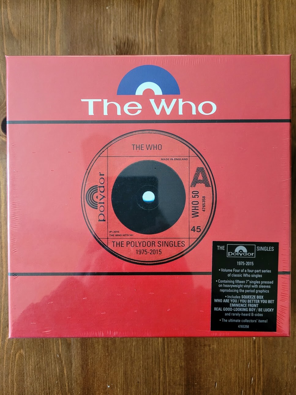 未開封The Who The Polydor Singles 1975-2015 Who - The Polydor Singles 1975-2015 [Limited Edition] [15 x