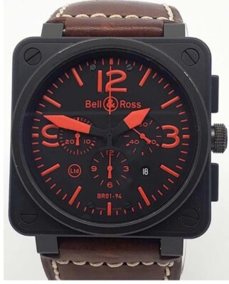 2009 Bell & Ross BR 01-94 Limited EditRed Chronograph Aviation L.E. 46MM