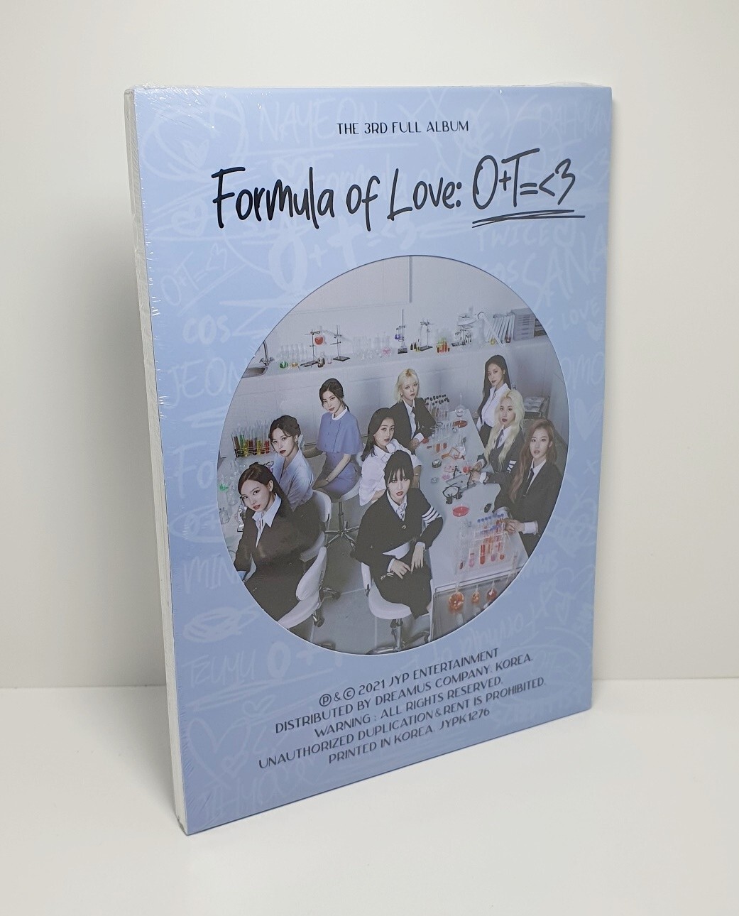 K-POP・アジア TWICE THE 3RD FULL ALBUM Formula of Love TWICE 3RD FULL ALBUM - FORMULA OF LOVE: O+T=<3 – SubK Shop