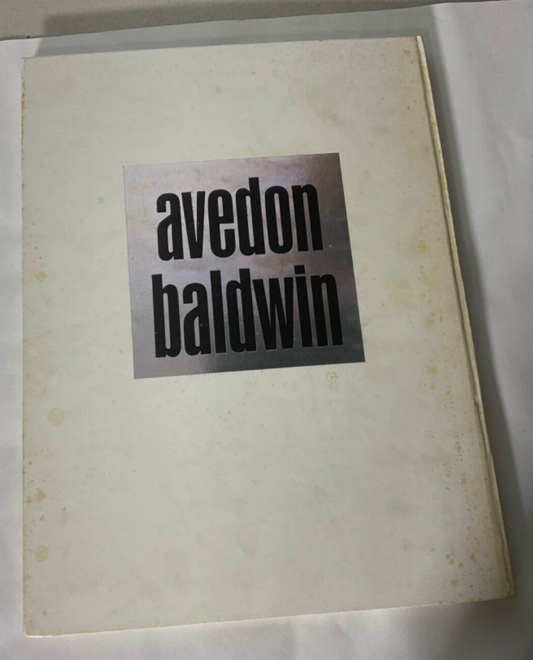 Nothing Personal: Avedon, Richard (photos); James Baldwin