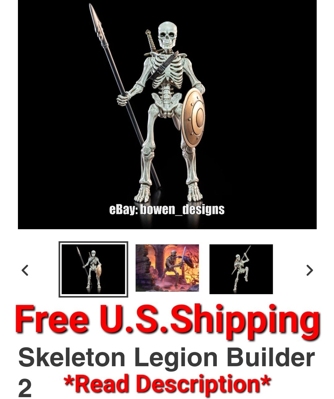 Mythic Legions Skeleton 2 セット Mythic Legions: Skeleton Legion Builder 2 by The Four
