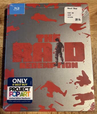 The RAID Redemption (Blu Ray) STEELBOOK Limited Edition Best Buy Iko Uwais