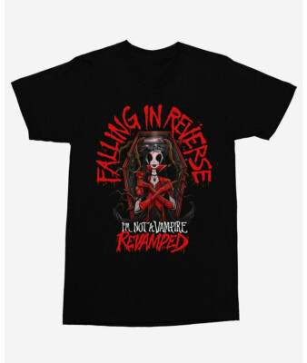 New Falling In Reverse I'm Not A Vampire Revamped All size T-Shirt NG2473