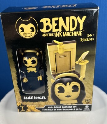 Basic Fun Bendy and The Ink Machine Alice Angel 31pc Minifigure Buildable Set