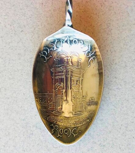 1620 Plymouth Rock Sterling Silver Souvenir Spoon