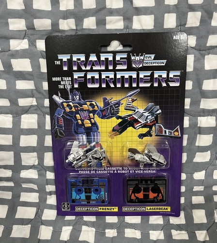 Transformers G1 Reissue Walmart Laserbeak Frenzy Mni
