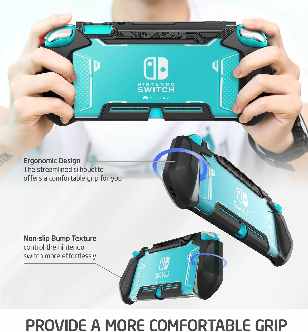 Per Nintendo Switch Lite Console 2019 Mumba Grip Custodia Lama