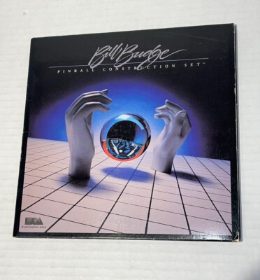1983 Commodore 64 Bill Budge Pinball Construction Set Electronic Arts Complete!